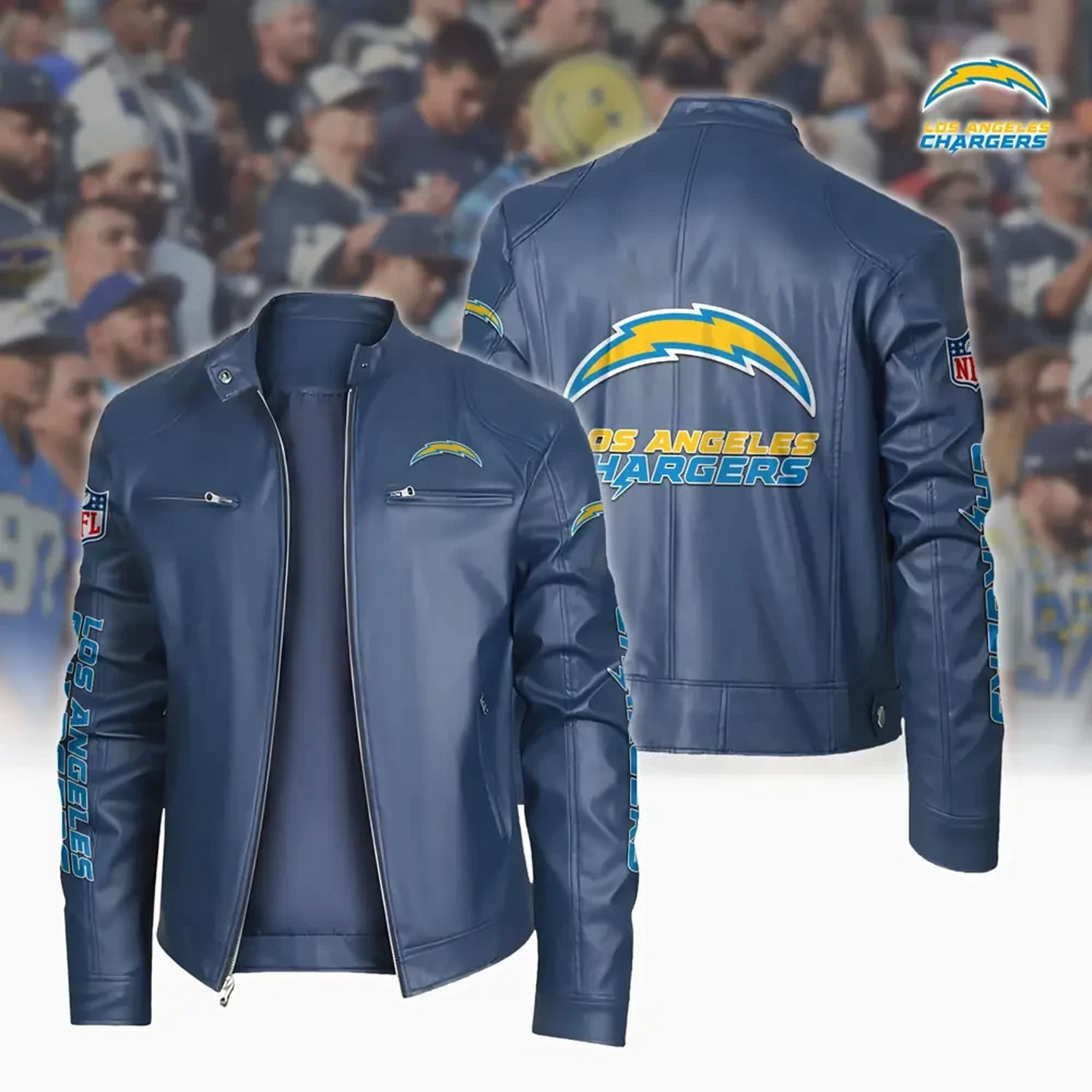 LAC x NFL Sport Leather Jacket DATND TANTD