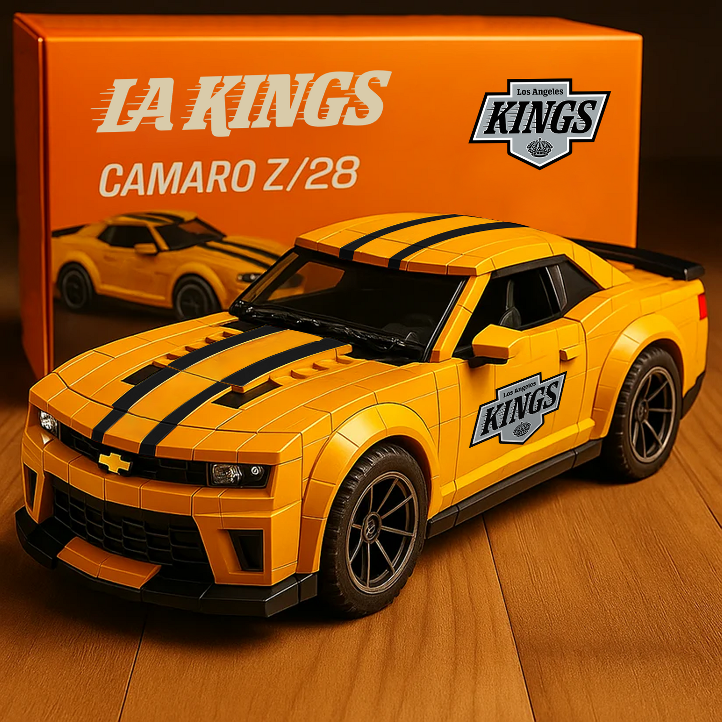 LAK x NHL Football Team Camaro Z28 DATND TANTD