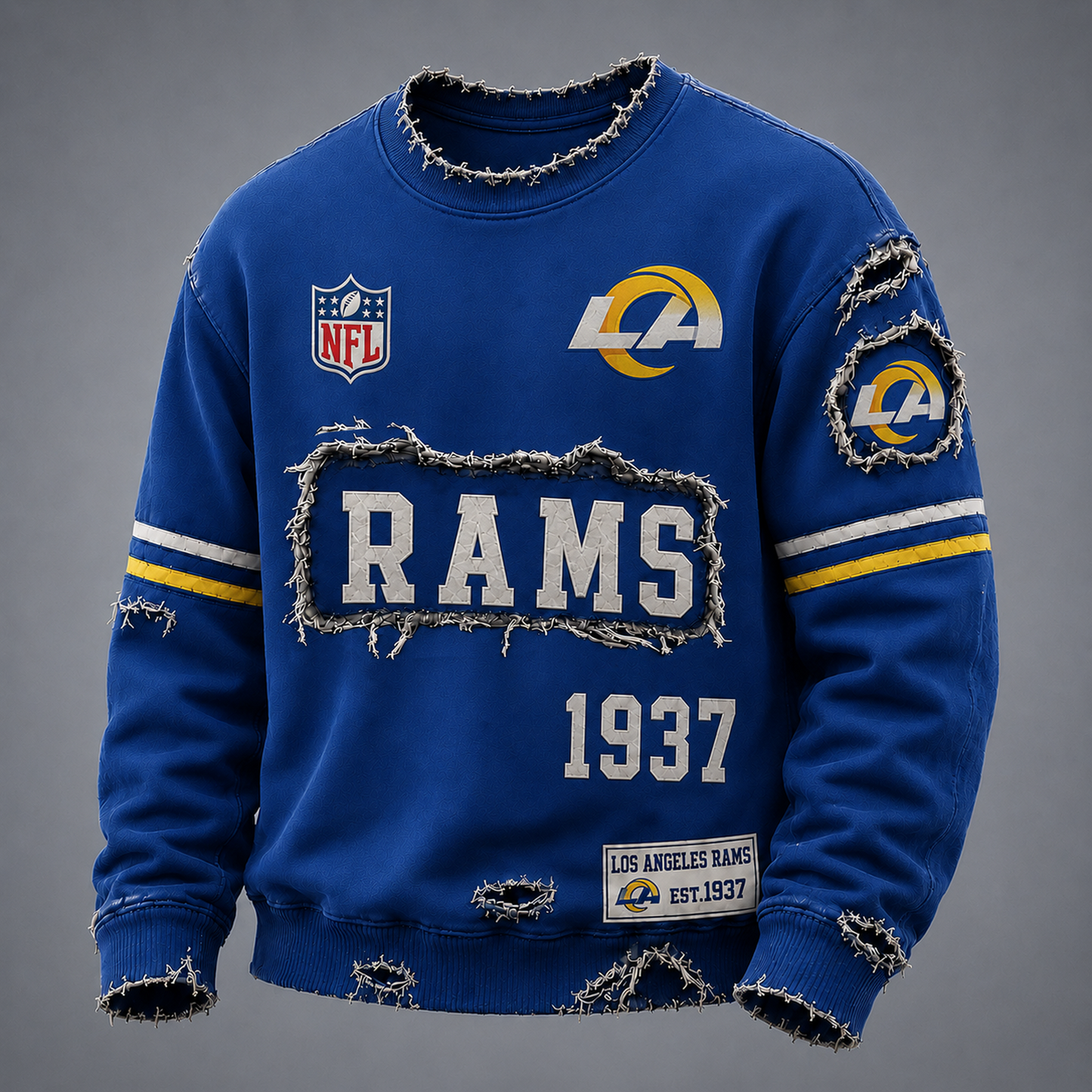 LAR x NFL Luxury Classic Sweatshirt 0606 DatND DVT