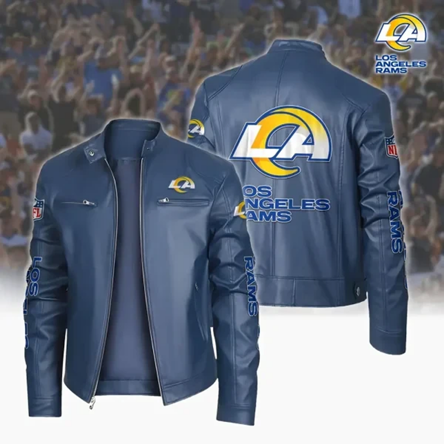 LAR x NFL Sport Leather Jacket DATND TANTD