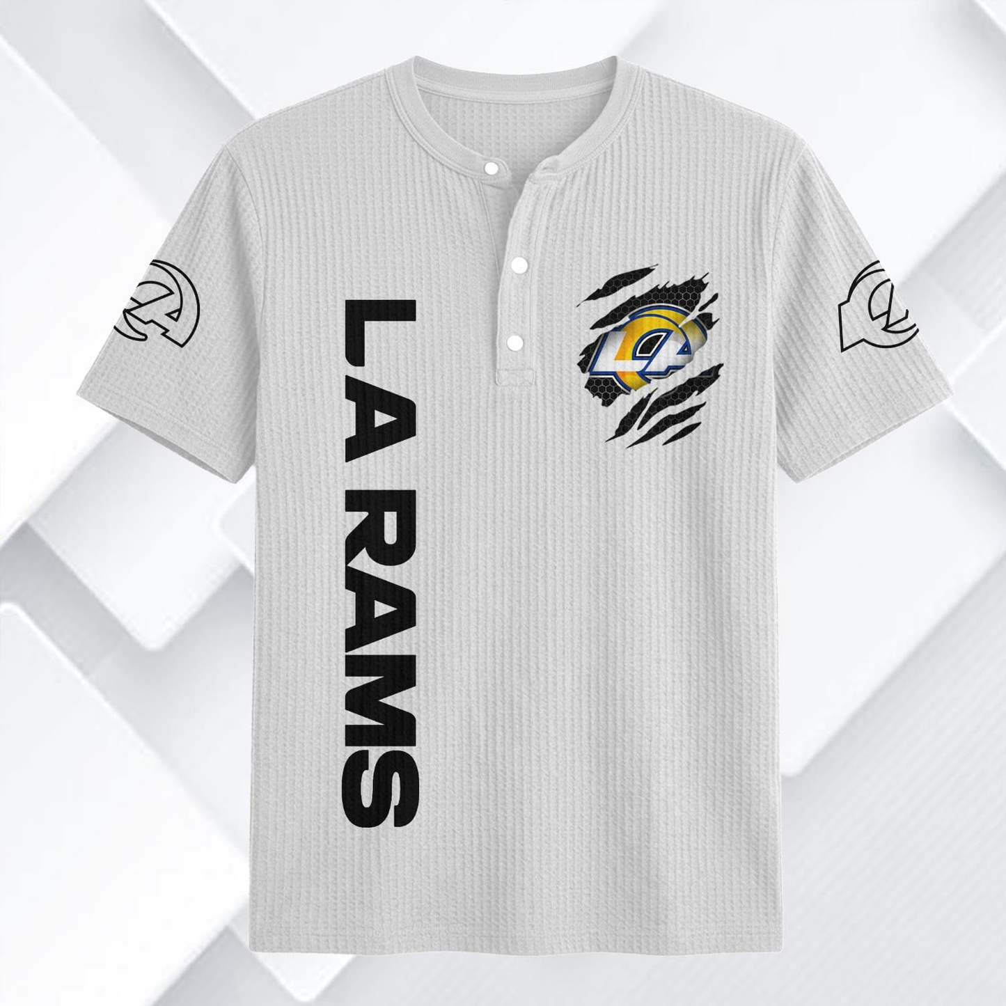 LAR x NFL Waffle Short-Sleeve Shirt 2205 DatND DVT