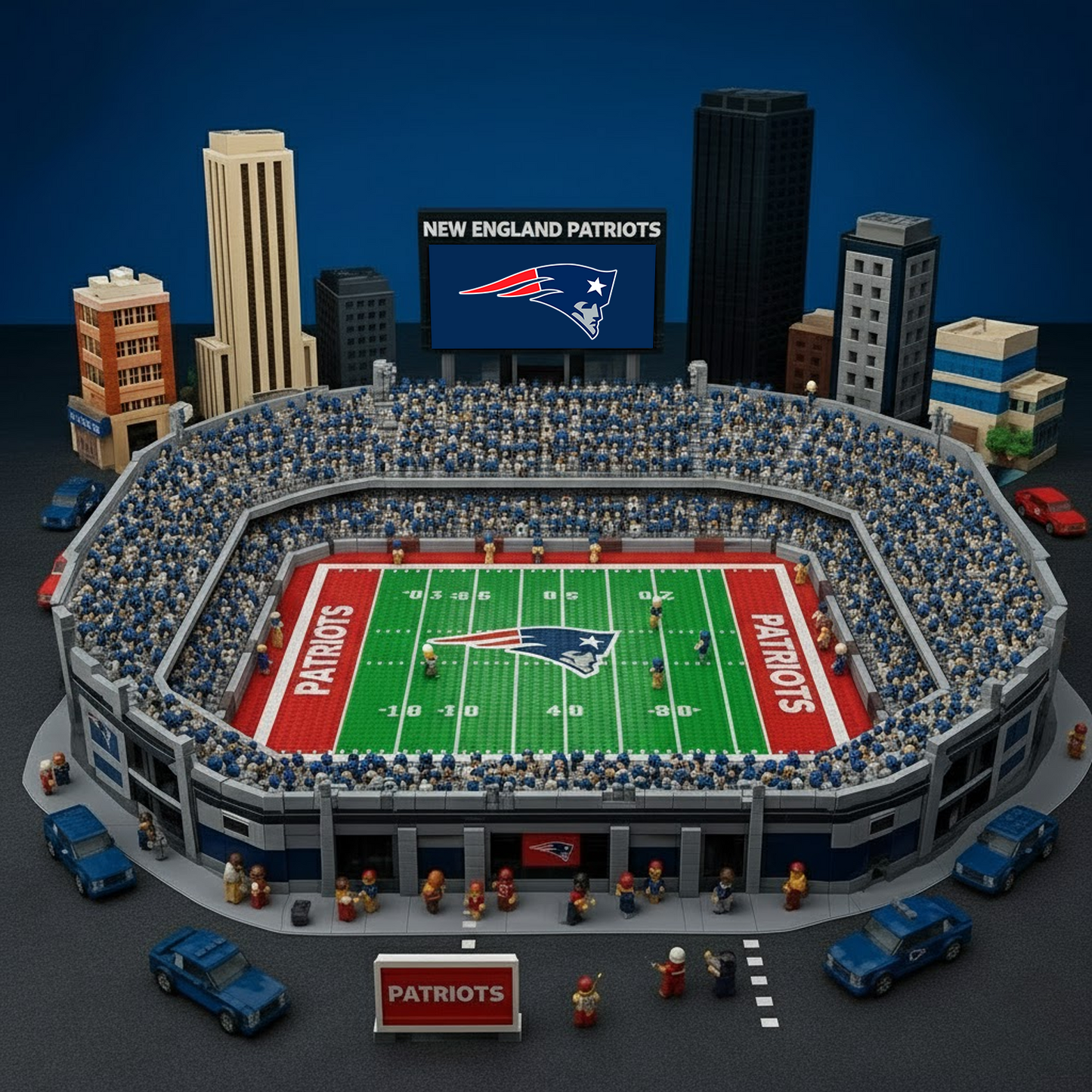 LEGO NE x NFL Display Stadium DatND DVT
