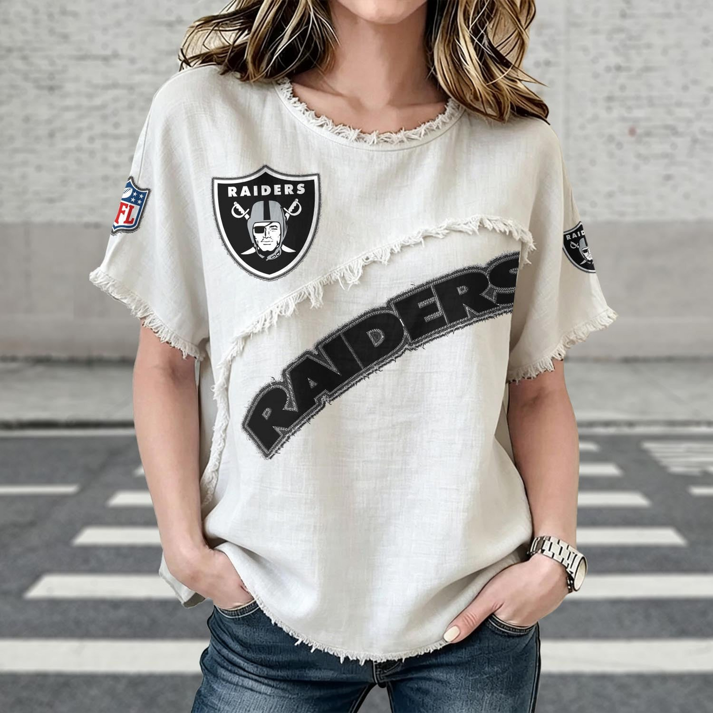 LV x NFL Womenƒ??s Vintage O-Neck 2905 DatND DVT