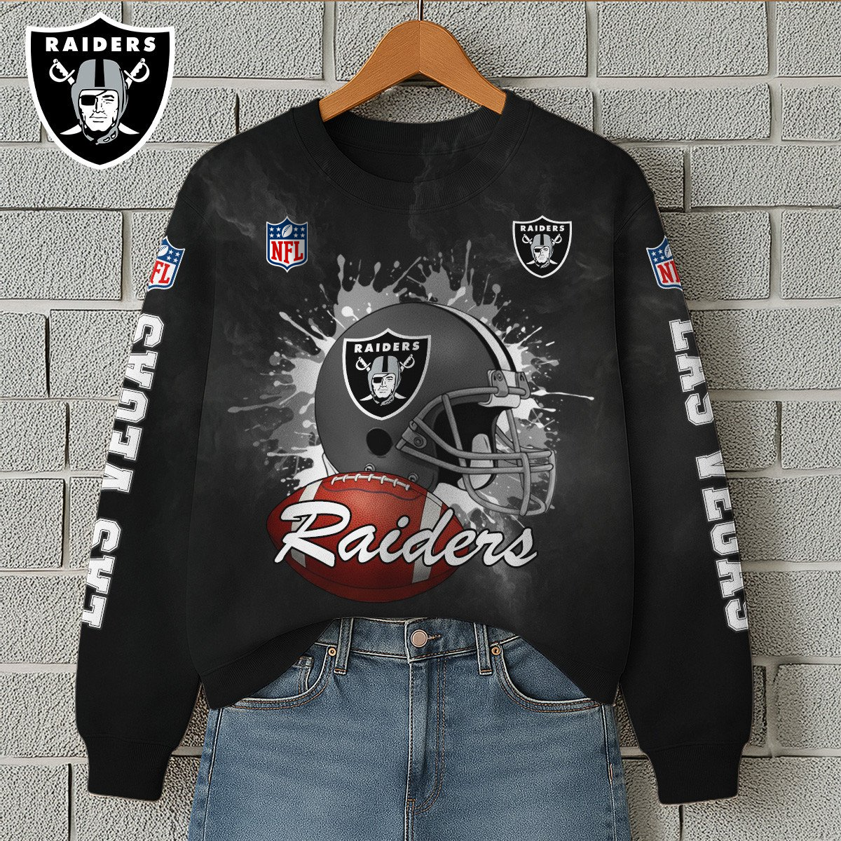 LVR Premium NFL Printed Long Sleeve Casual Sweatshirt DDT NTL