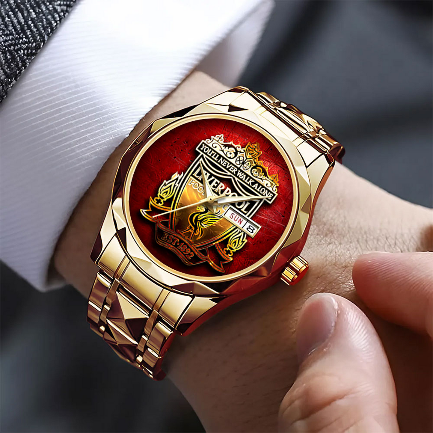 Liv FC x RL Alloy Luxury Quartz Watch V2 DATND TANTD