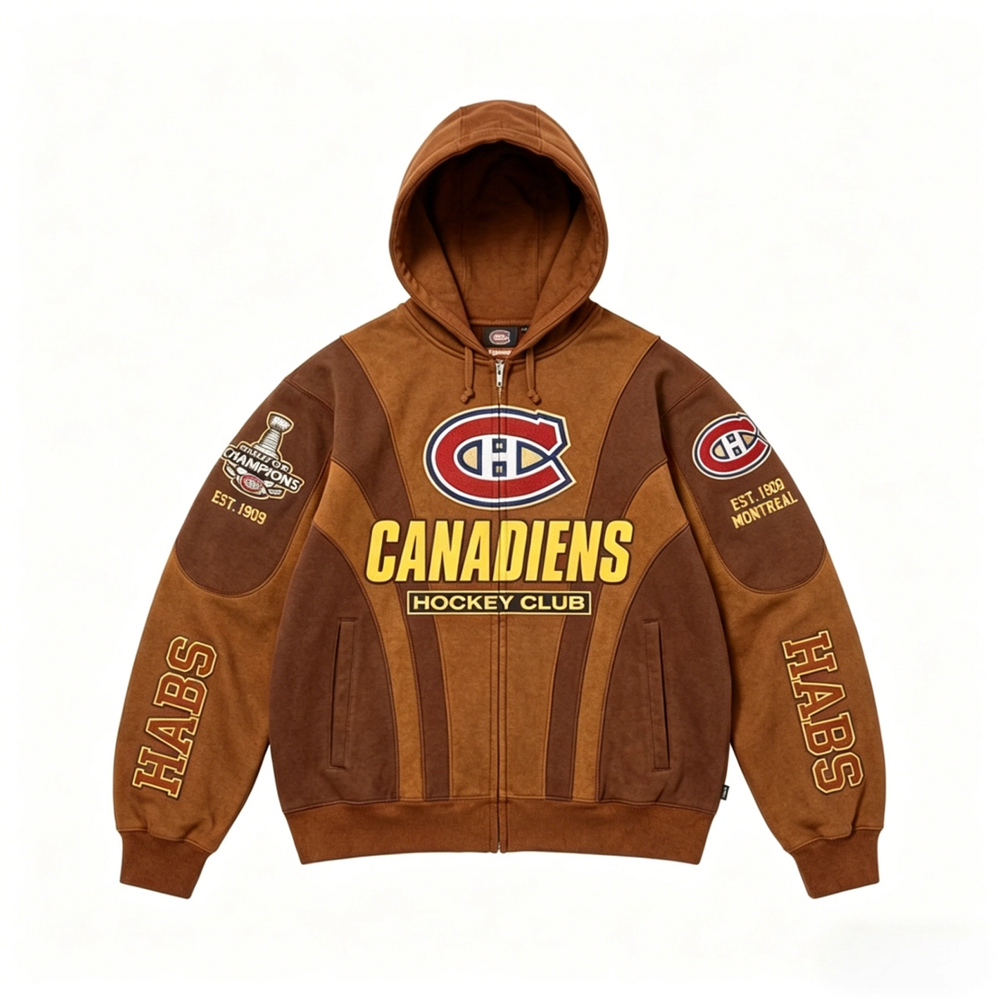 MC Graphic Streetwear Vintage Plush Hoodie V3 1505 DatND DVT 1