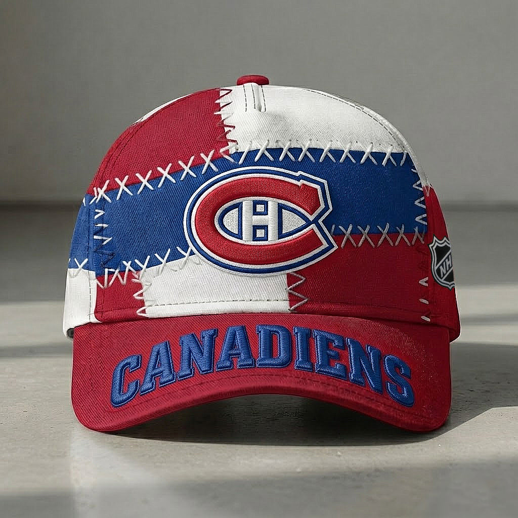 MC x NHL Premium Patchwork Snapback Cap DDT 270426 TTTZ