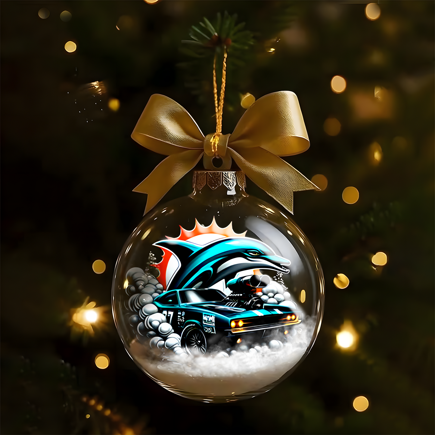 MD Premium NFL Muscle Car Ornament DDT HLPHUONG