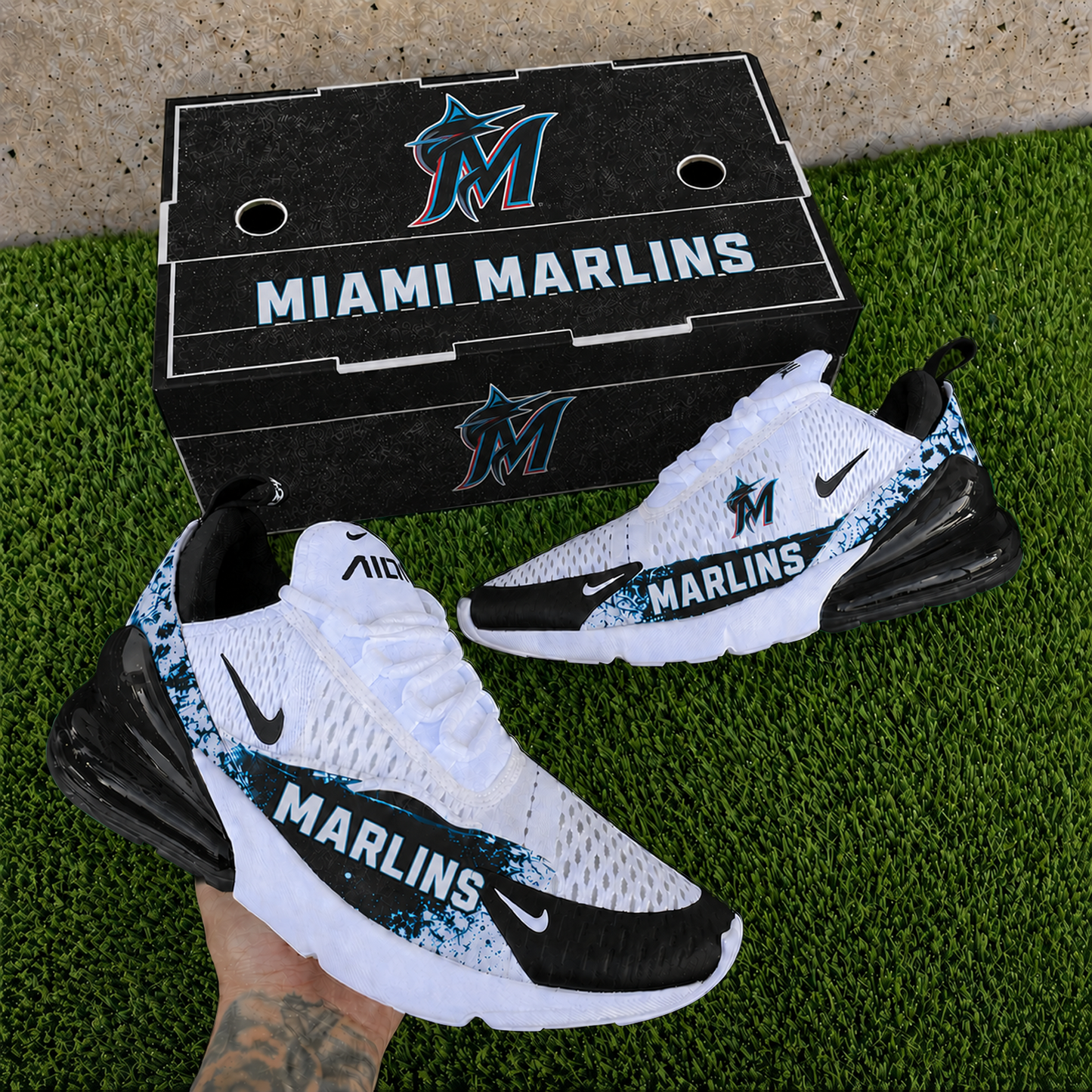 MIA x MLB Nike Air Max 270 Shoes 1905 DatND DVT