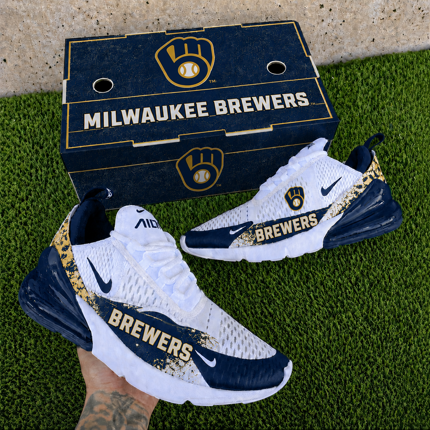 MIL x MLB Nike Air Max 270 Shoes 1905 DatND DVT