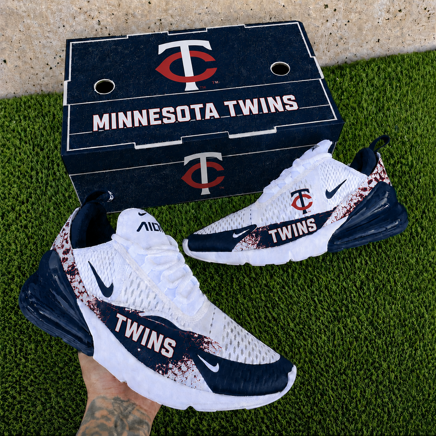 MIN x MLB Nike Air Max 270 Shoes 1905 DatND DVT