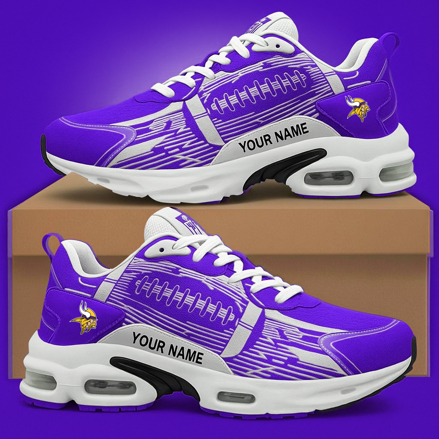 MIN x NFL Sport Sneakers Limited Edition DATND TANTD 101125