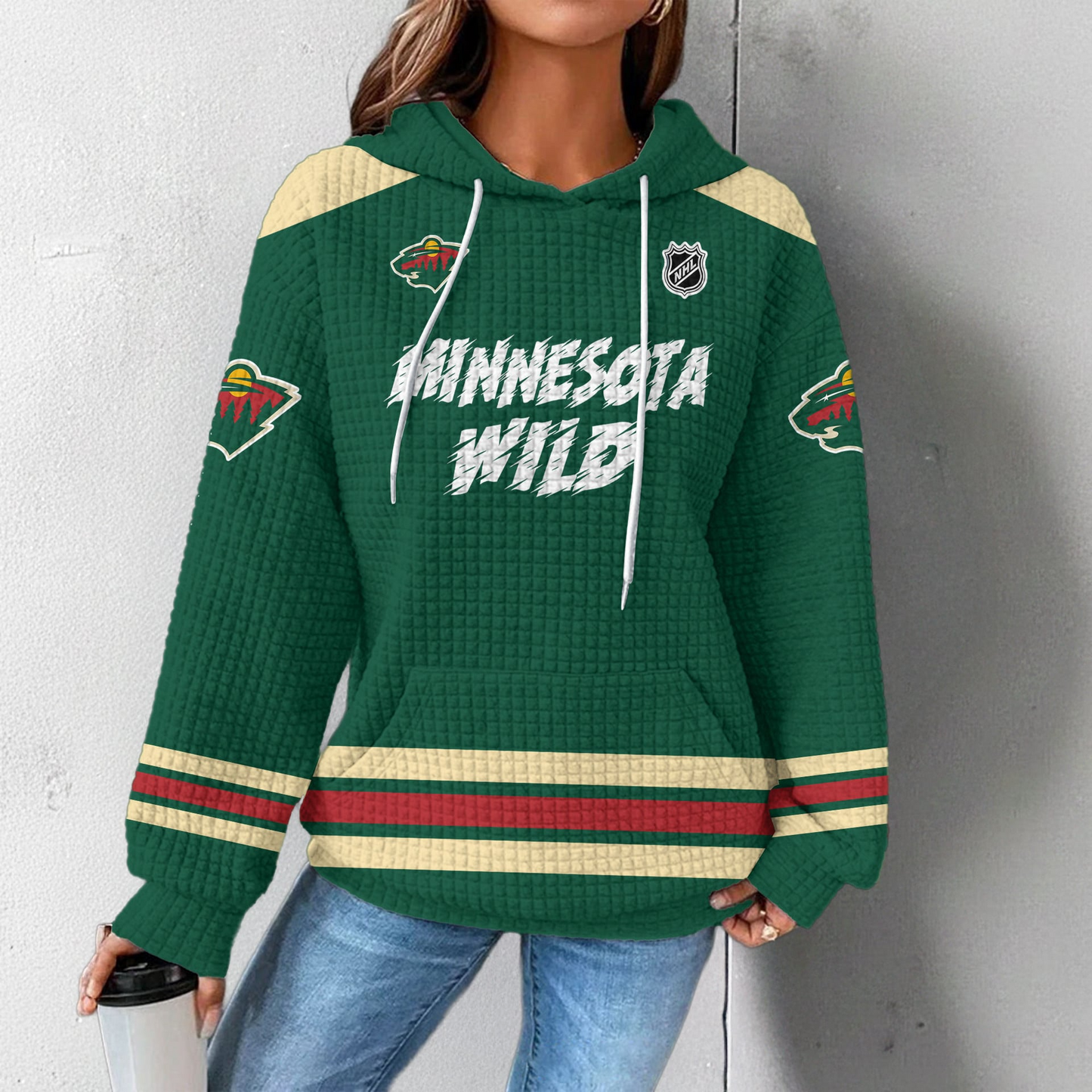 MW Premium NHL Sorry Busy Hockey Waffle Hoodie DDT NTL