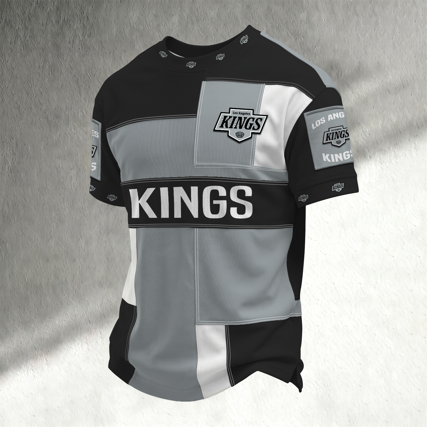 Men's LAK x NHL Trendy T-shirt DATND TANTD 150526