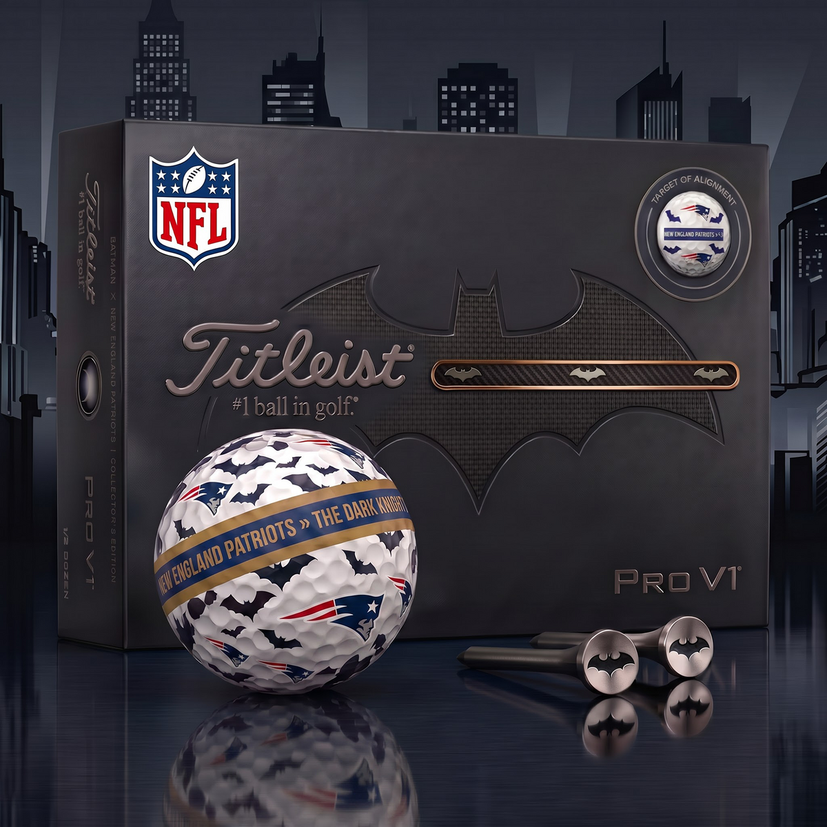 NE X NFL Football Legends Golf Ball Collection – Premium Set