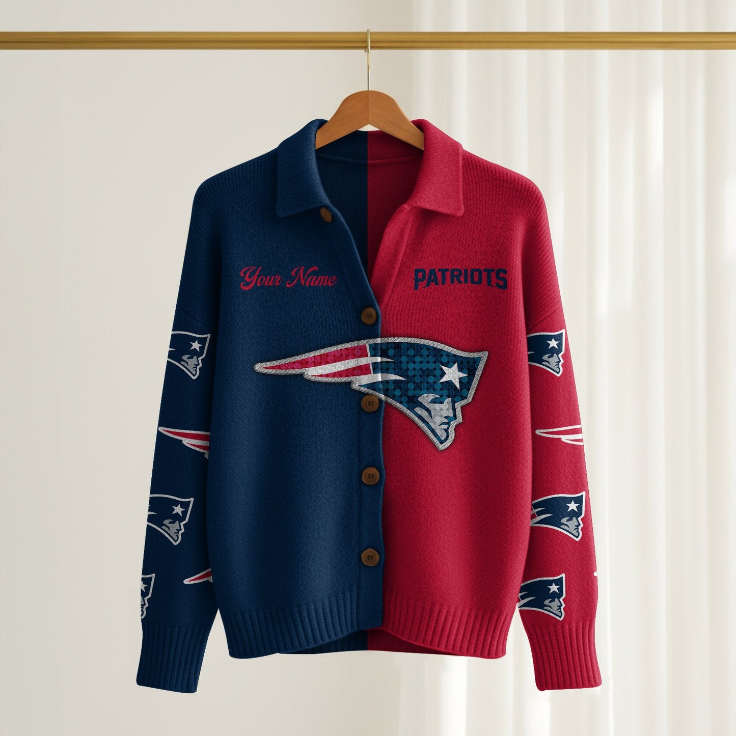 NE x NFL Cardigan Jacket 1011 DatND DVT