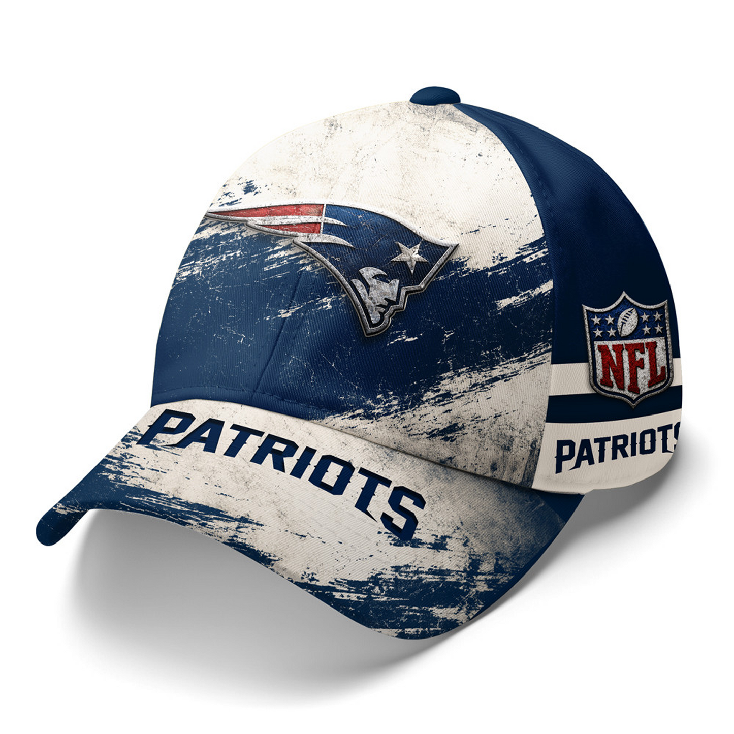 NE x NFL Grunge Style Team Premium Cap 0207