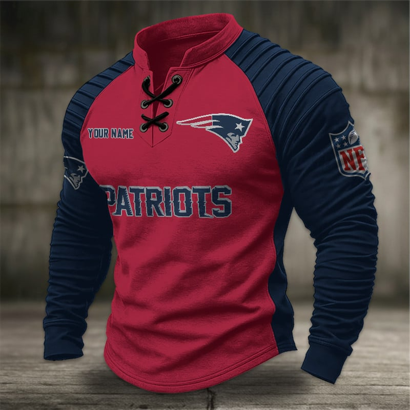 NEP x NFL Men Stand Collar Long Sleeve Top DDT CTND