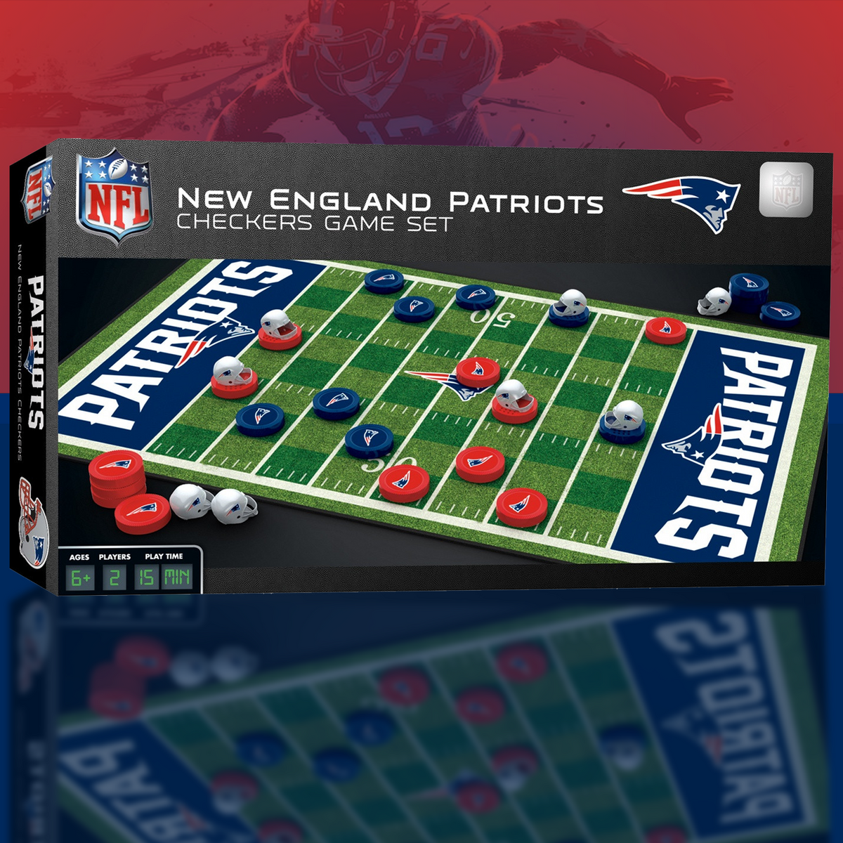 NEP x NFL Premium Checkers Game