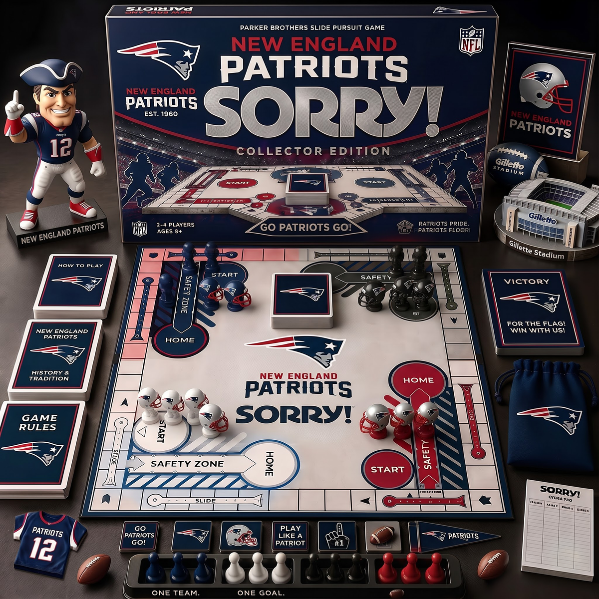 NEP_Premium NFL Football Fan Sorry! Collector Board Game