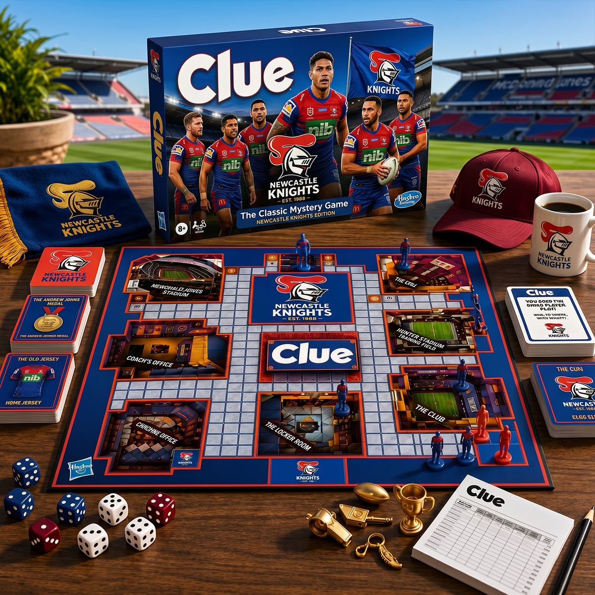 NEW X Premium NRL Hasbro Collector Edition Board Game
