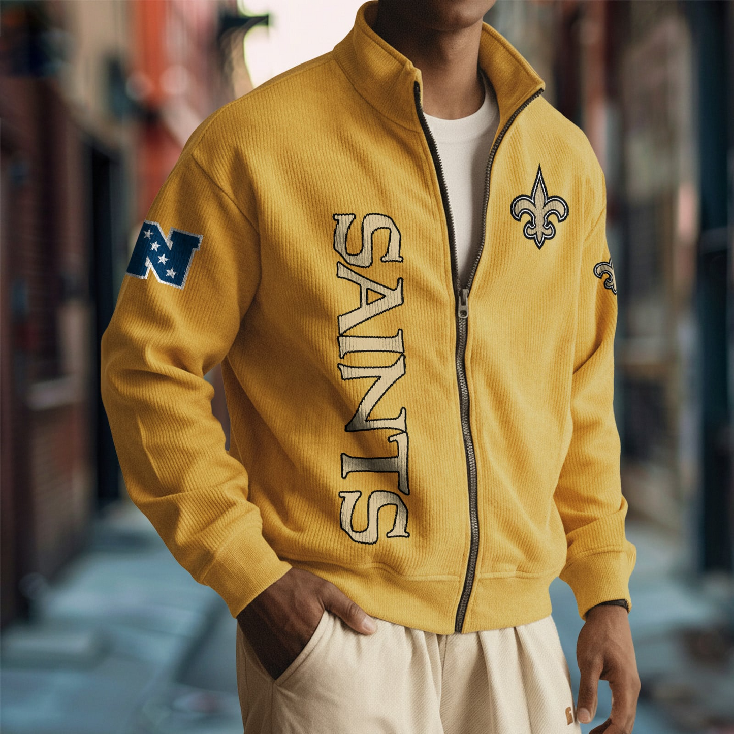 NO x NFL Corduroy Zip-Up Jacket DatND DVT