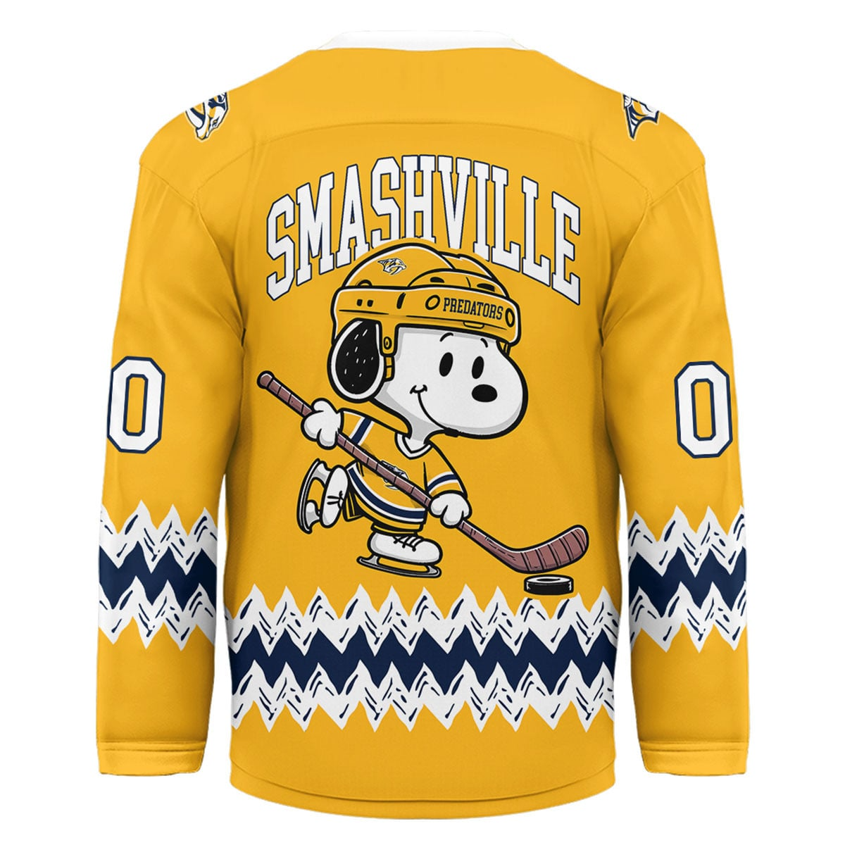 NP Premium NHL Snoopy Personalized Hockey Jersey DDT CTND