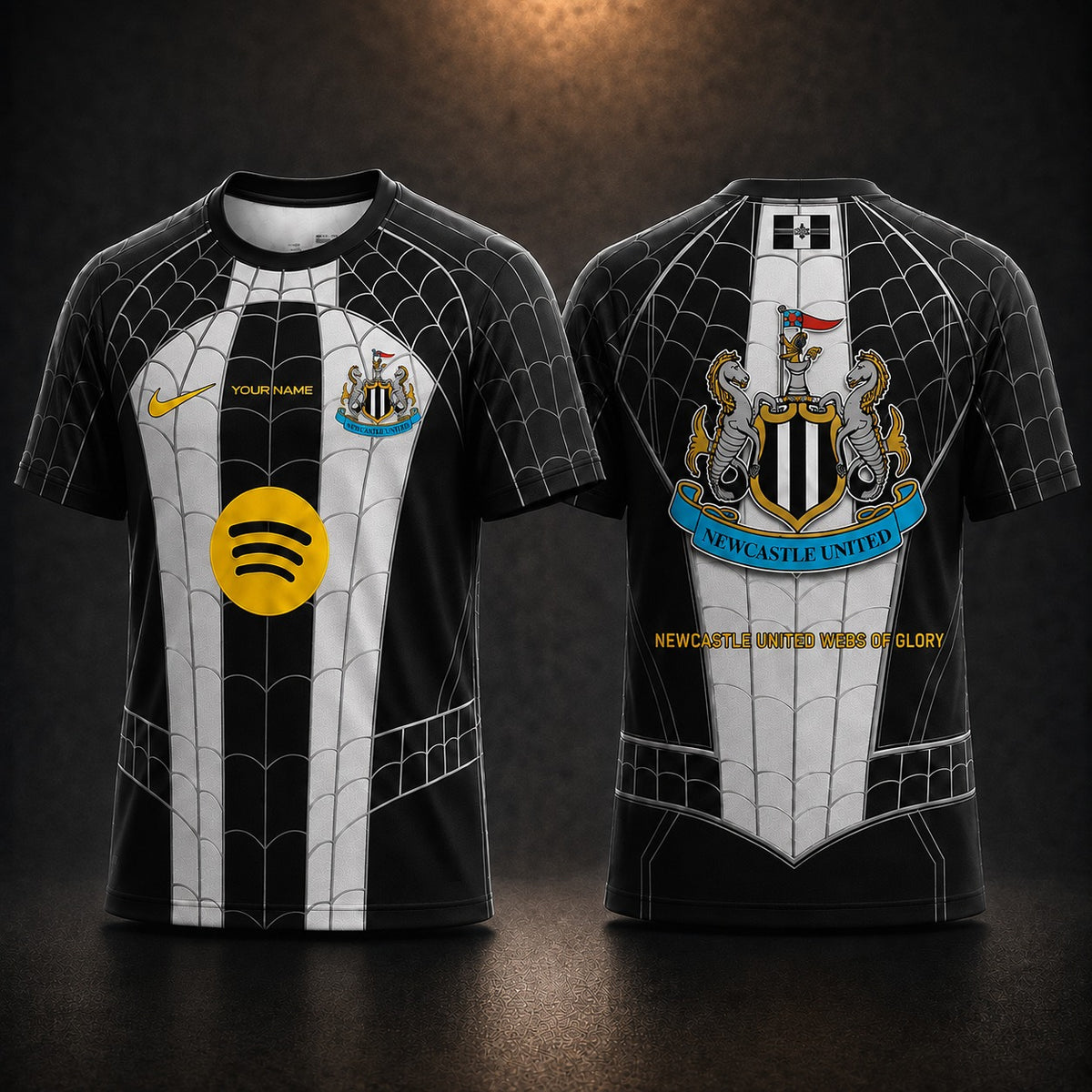NU EPL x Spider Halloween Premium All Over Print T-Shirt Personalized Gift For Fan Sport Soccer