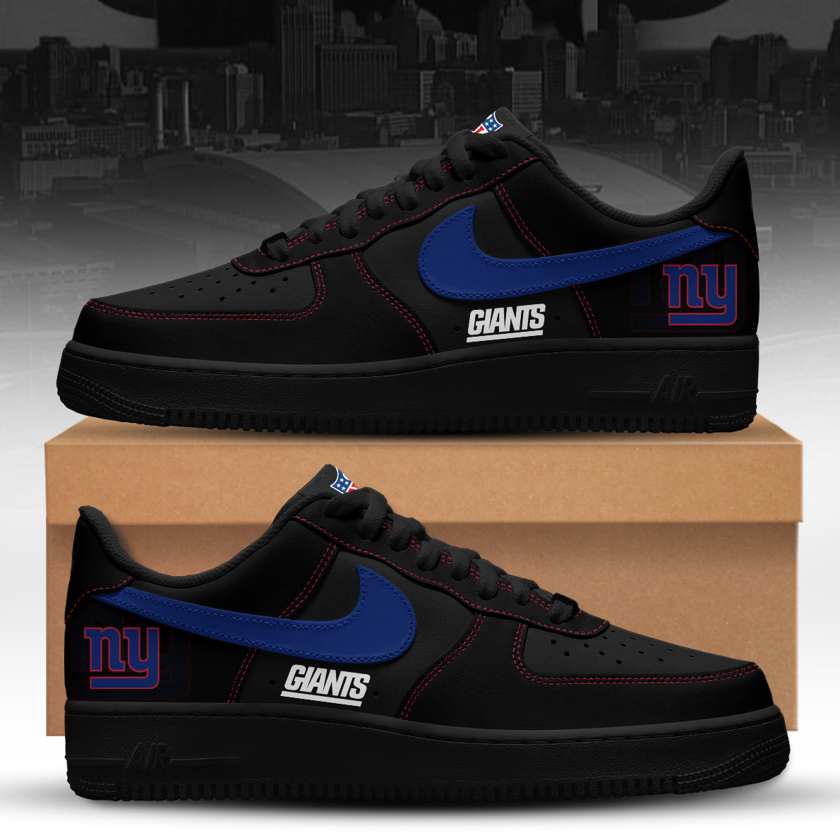 NYG Premium NFL V5 AF1 Sneaker DDT CTND