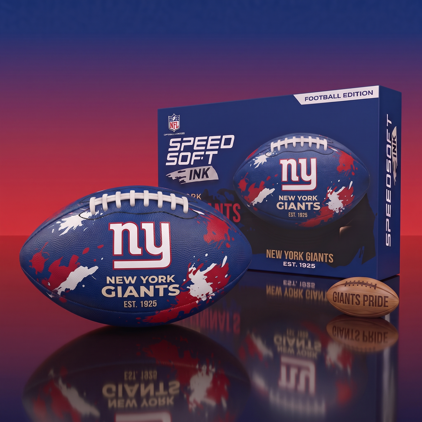 NYG X NFL Champion Series Football – Custom Edition 2207 NAK NHT