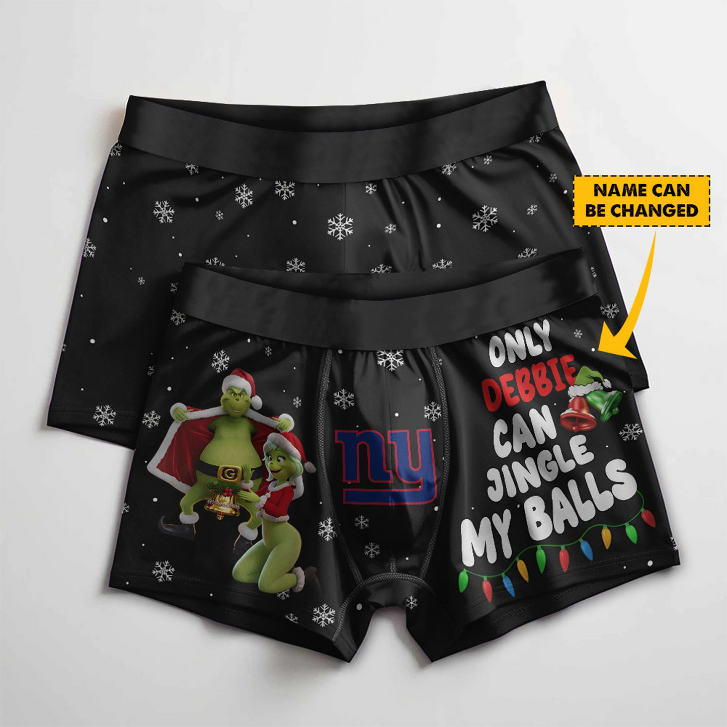 NYG x NFL Funny Grinch Men Boxers Personalized Any Name DatND DVT