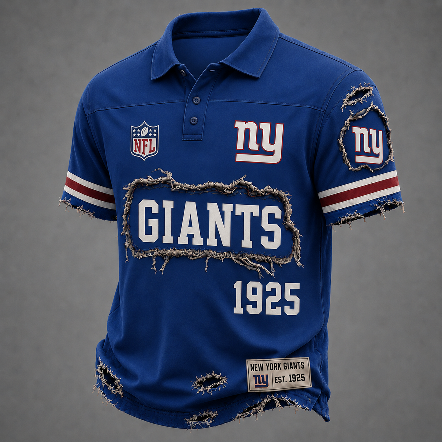 NYG x NFL Luxury Classic Polo shirt 0506 DatND DVT
