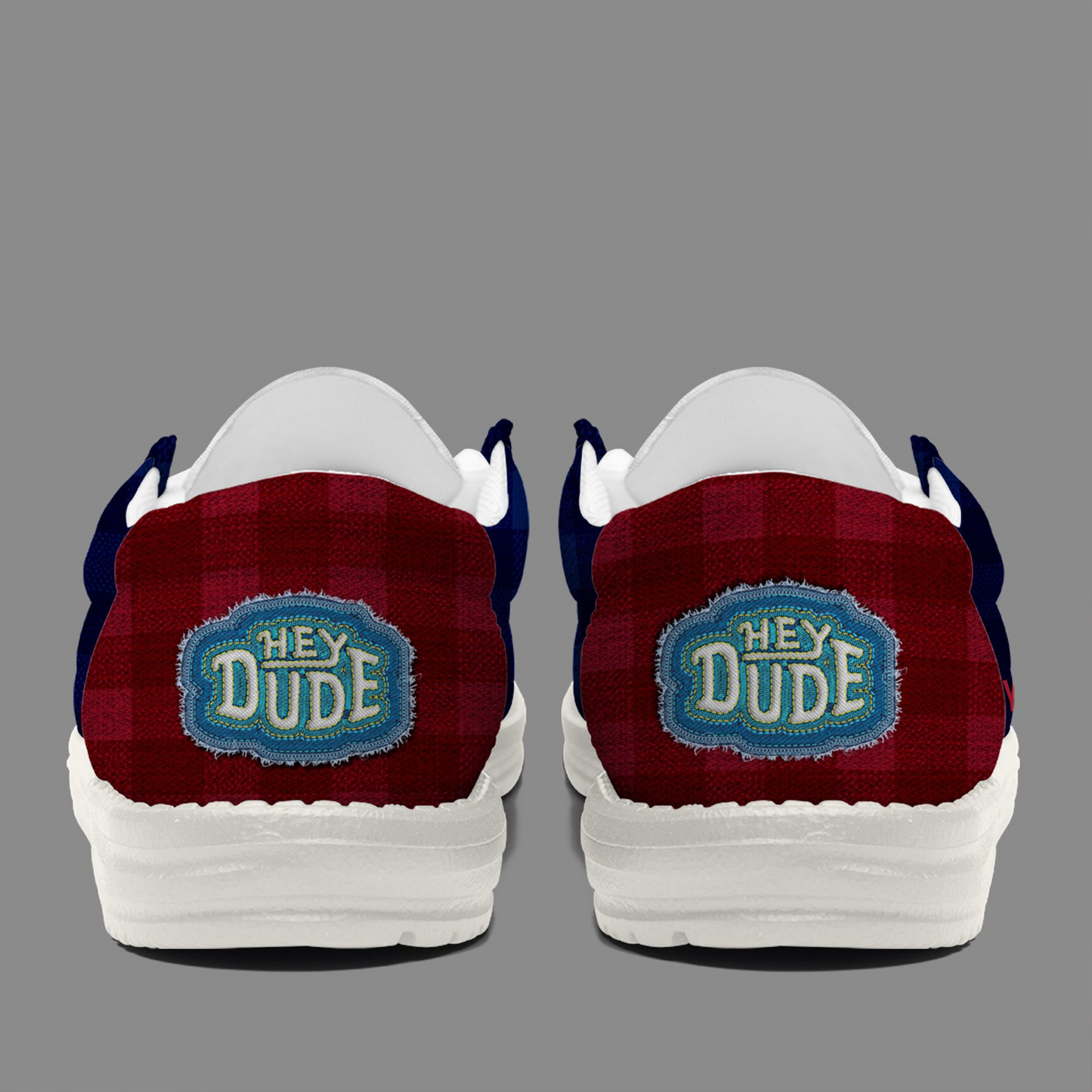 NYG x NFL Premium Hey Dude Shoes DATND TANTD