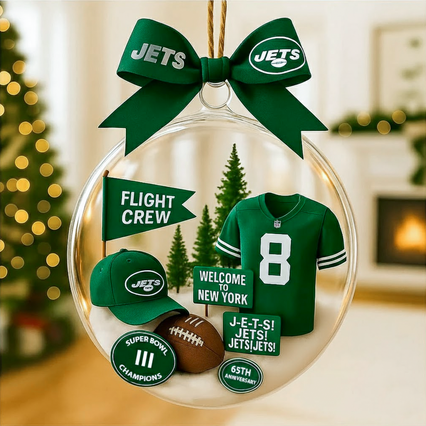 NYJ x NFL Premium Ornament 1011 DatND DVT