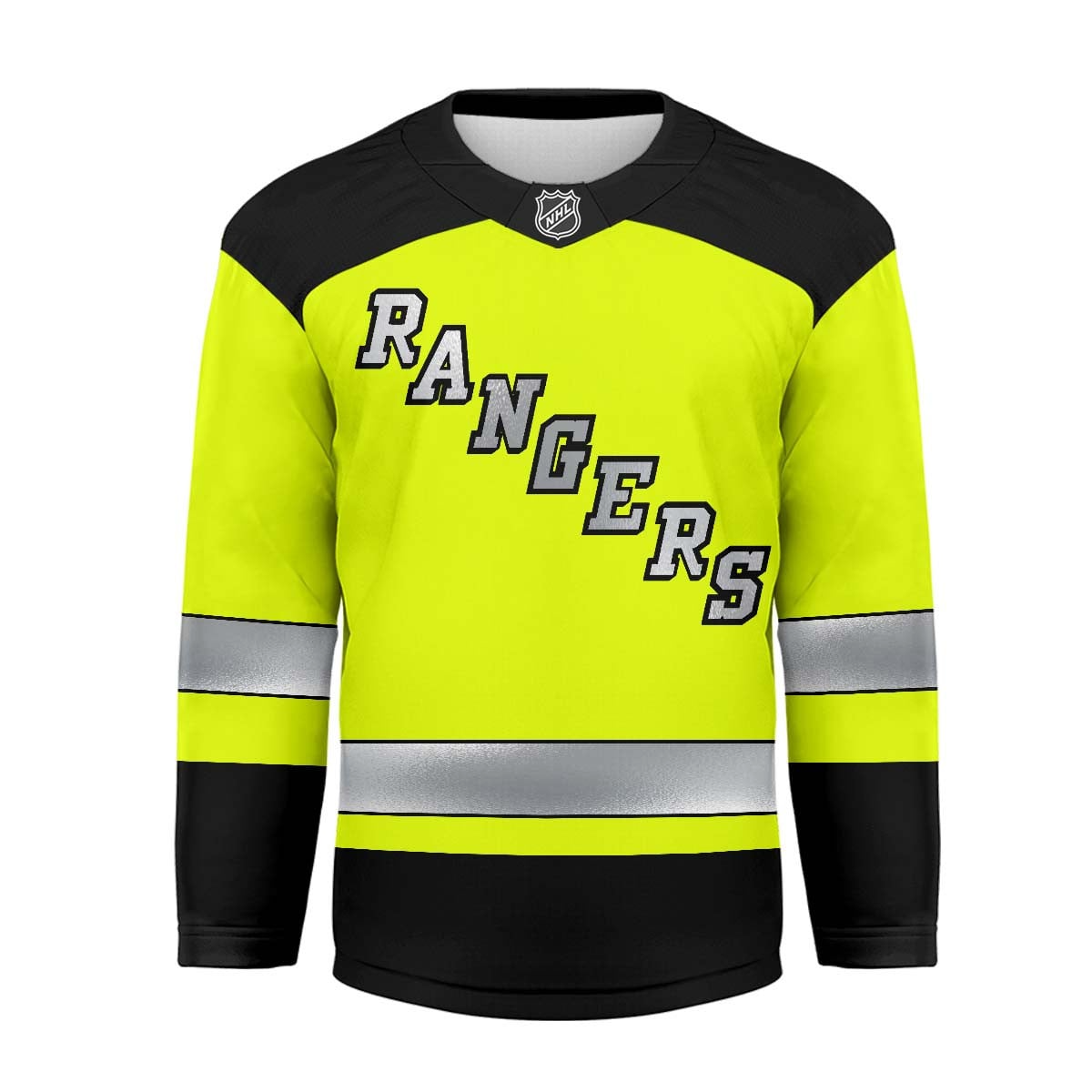 NYR Premium NHL Hi-Vis Safety Hockey Jersey DDT CTND