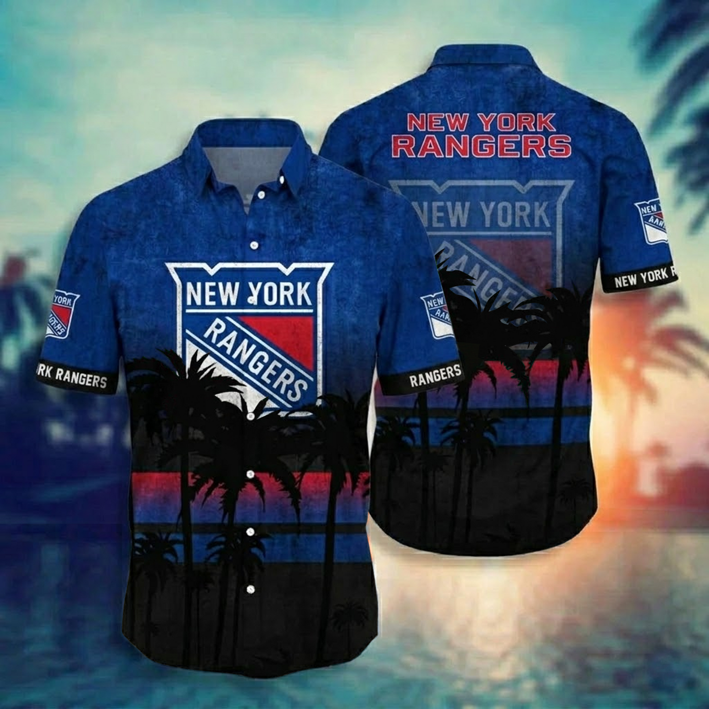 NYR x NHL Hawaii Shirt Style Hot Trending Summer 0605 DatND DVT