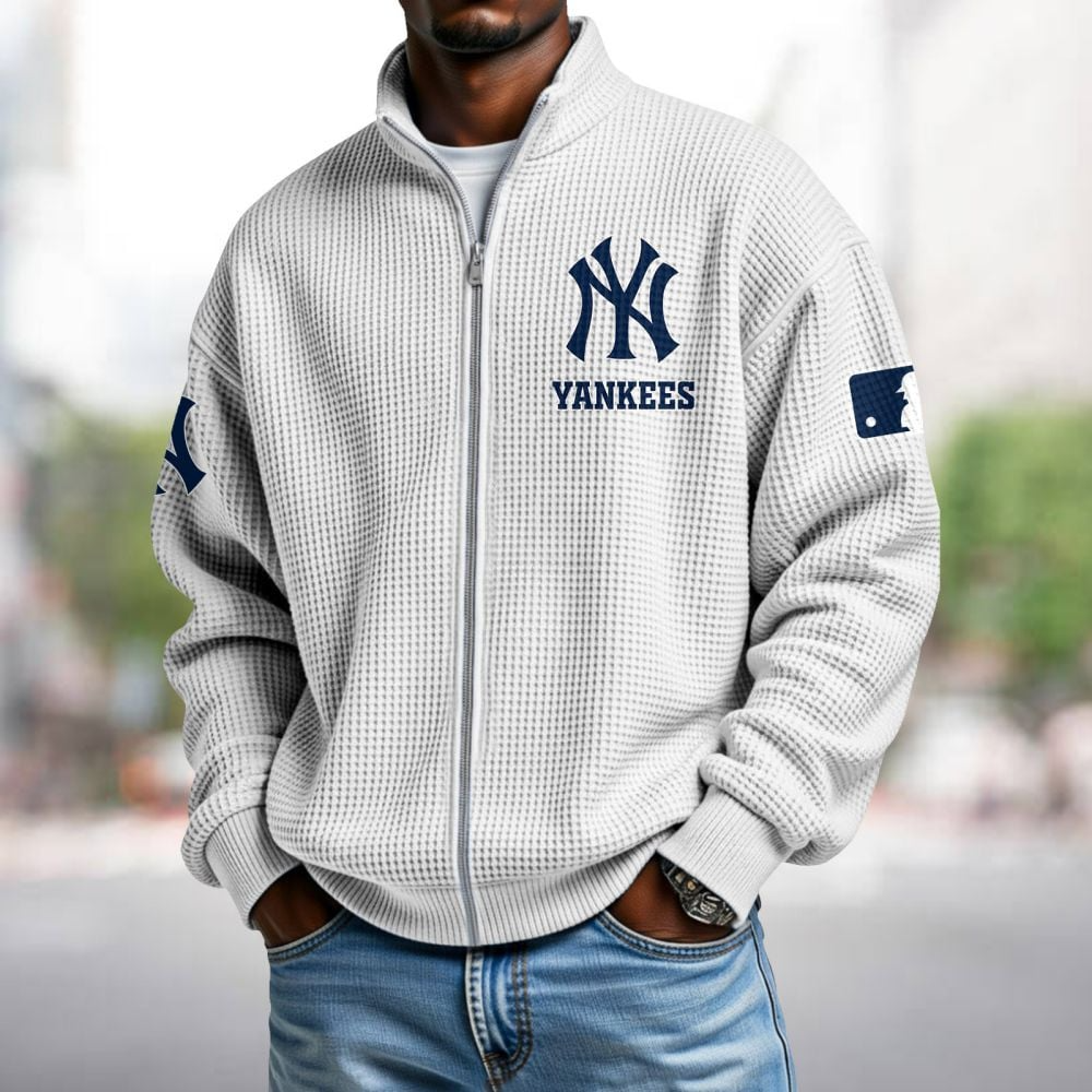 NYY x MLB Waffle Zip-Up Sweatshirt DatND DVT