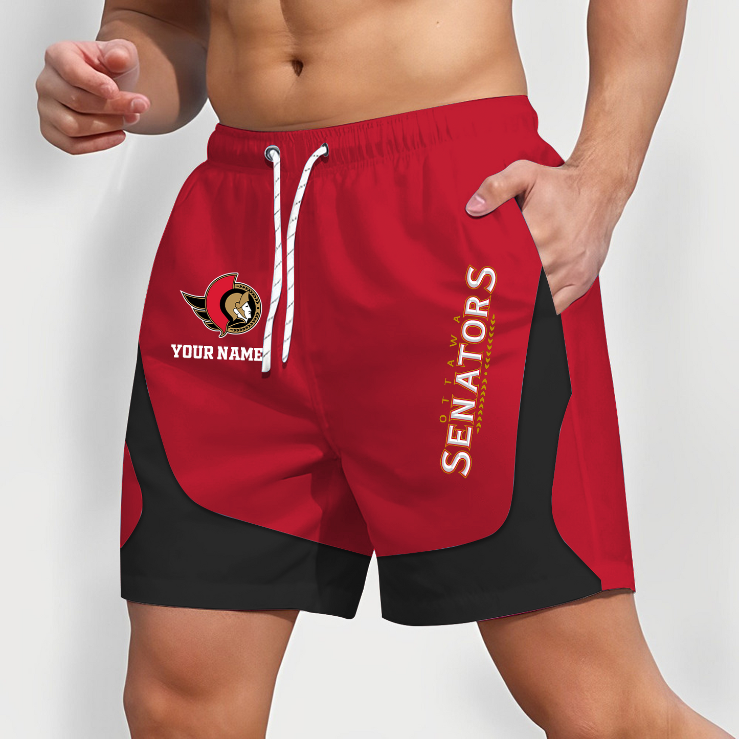 OTT x NHL Team Special Short Pants For Men Custom Name Gifts DATND TANTD 090426