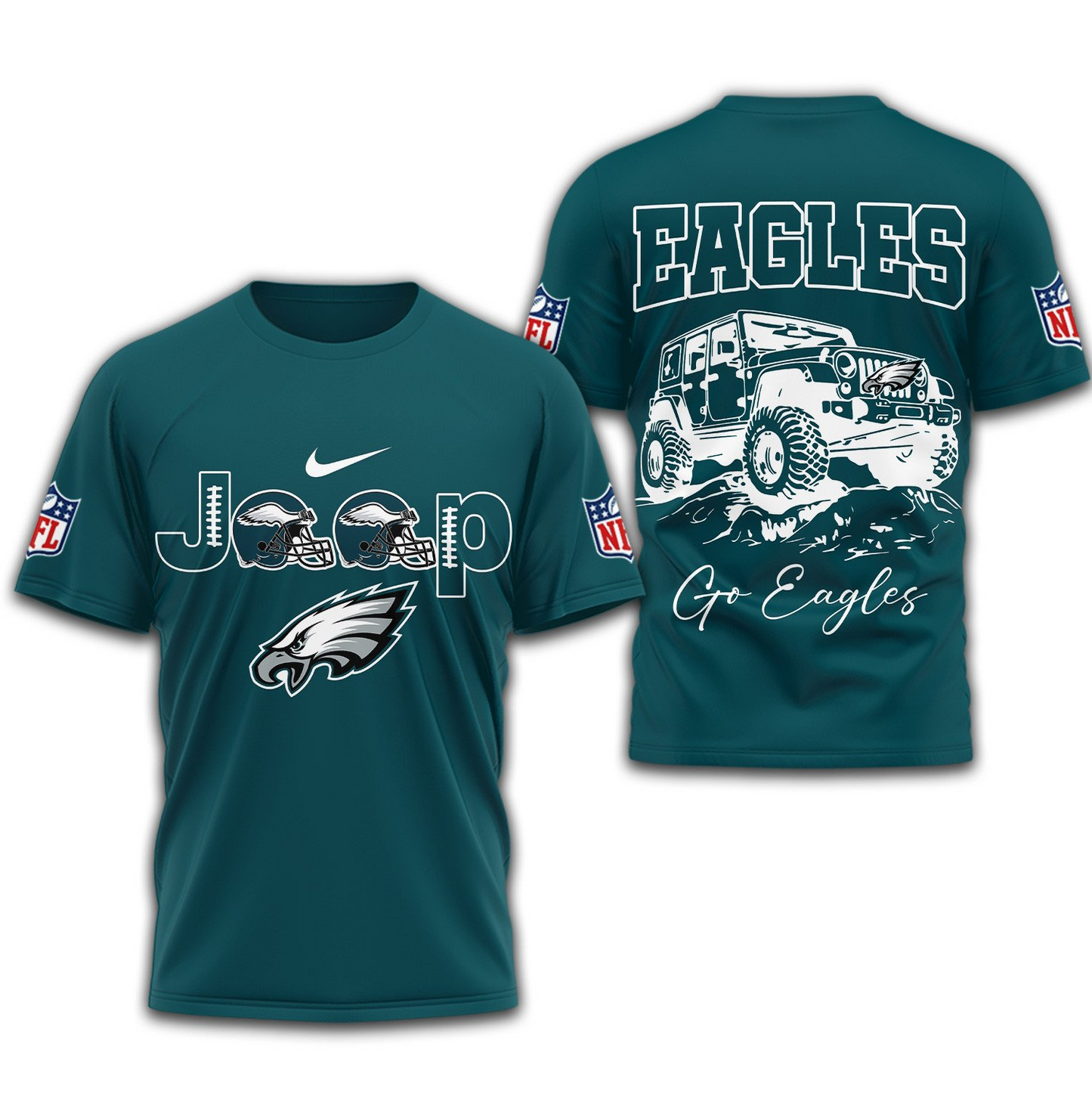 PE Premium NFL Jeep 3D Shirt DDT 101125 NTL