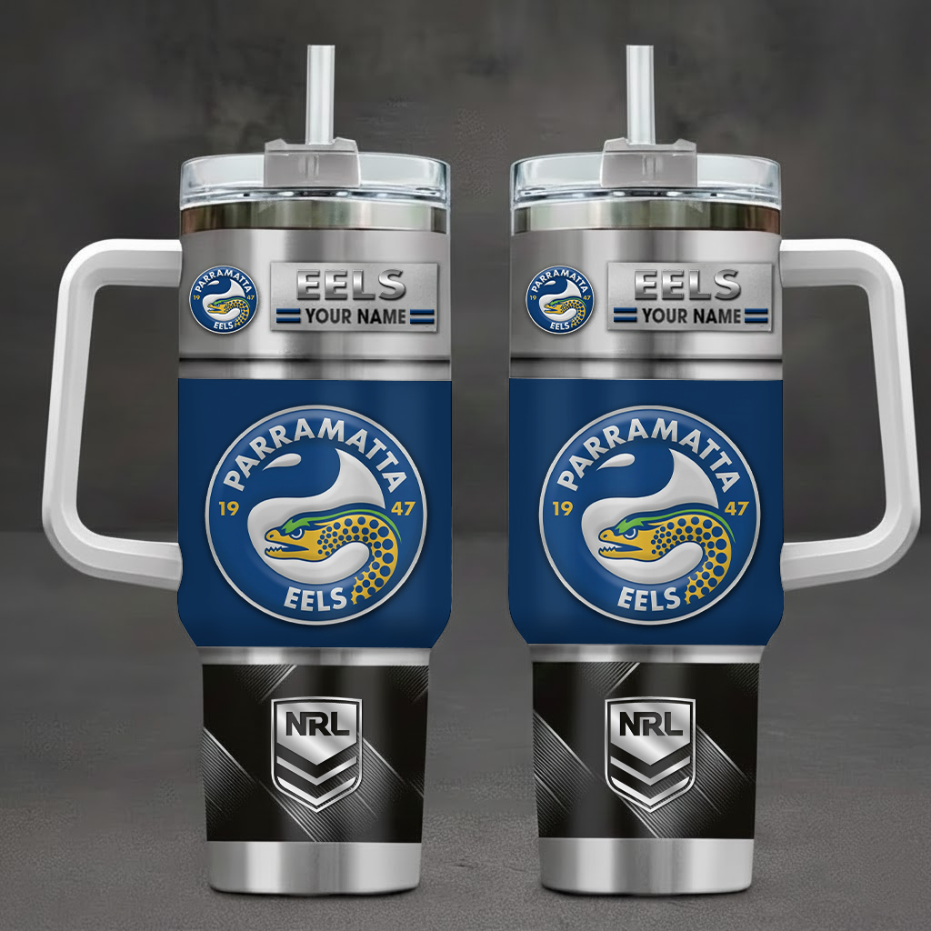 PE x NRL Stainless Steel Tumbler With Handle DDT NTL