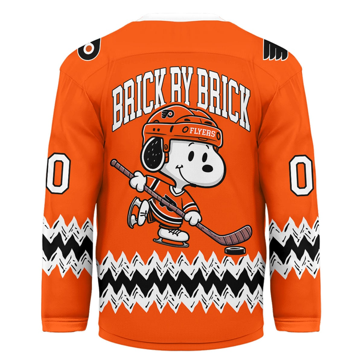PF Premium NHL Snoopy Personalized Hockey Jersey DDT CTND