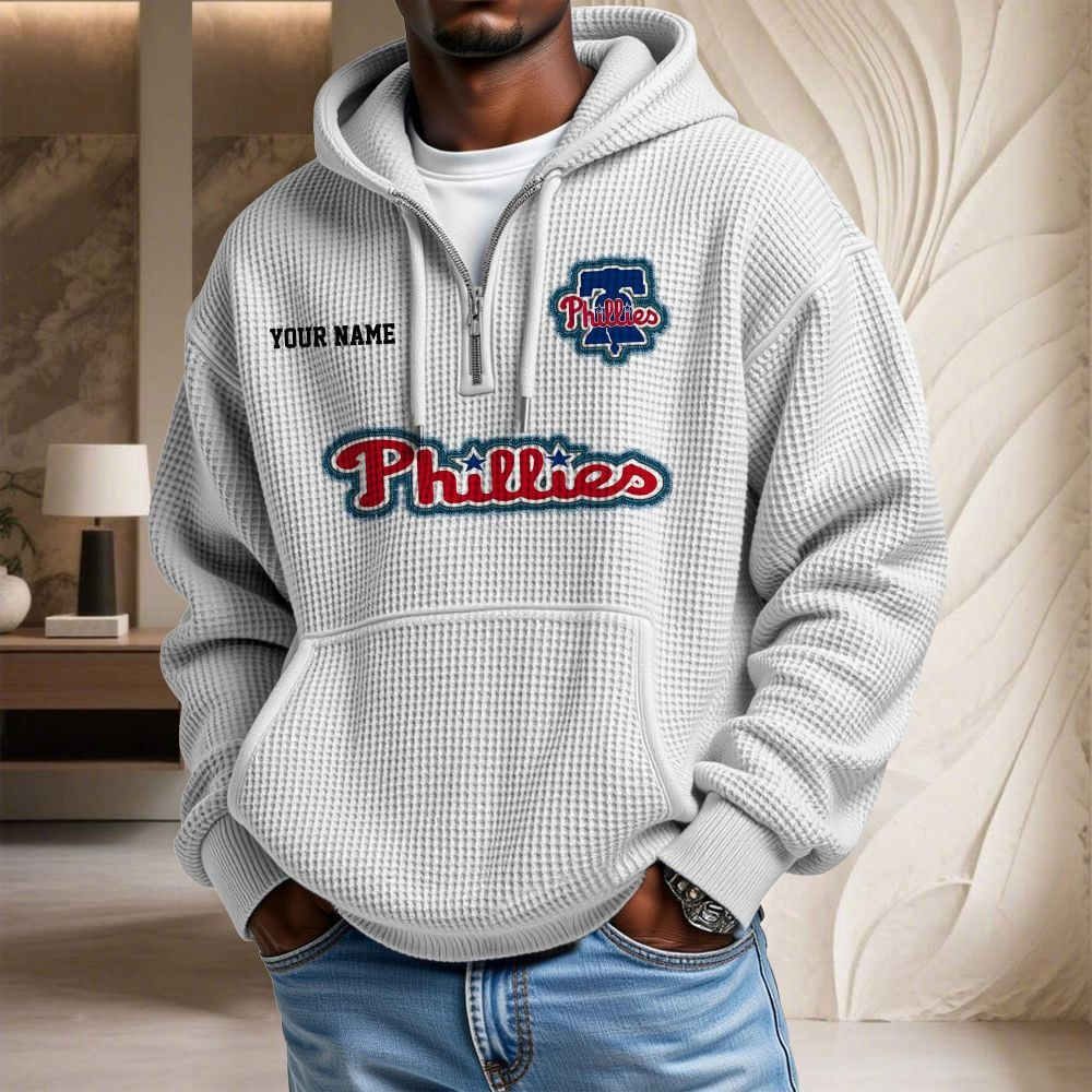 PHI x MLB Waffle Hoodie DATND TANTD
