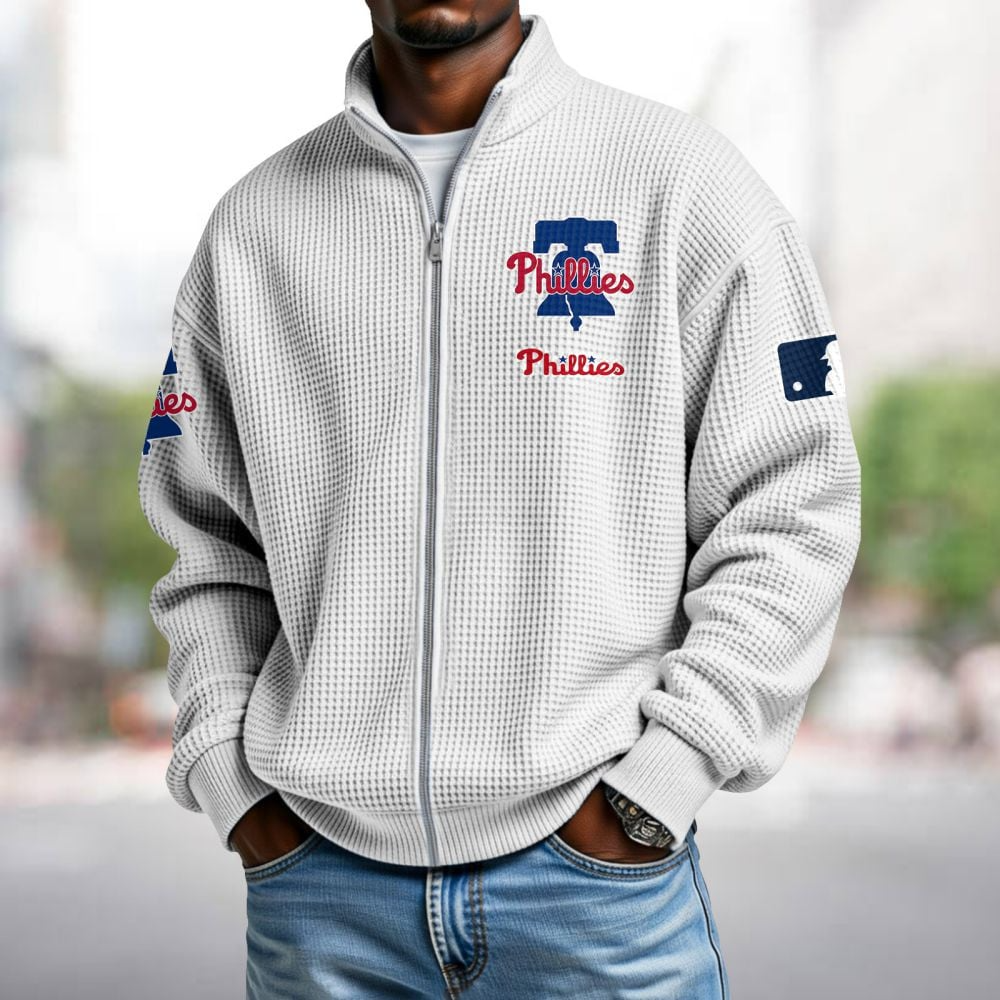 PHI x MLB Waffle Zip-Up Sweatshirt DatND DVT
