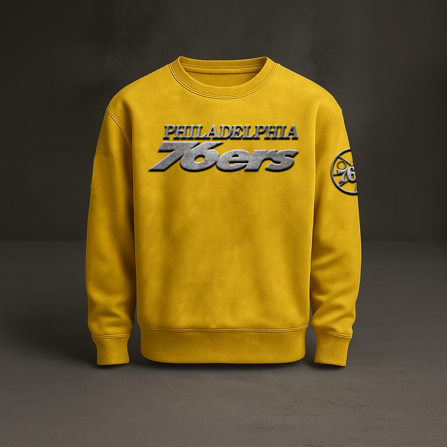PHI x NBA Embossed Sweat Shirt DATND TANTD