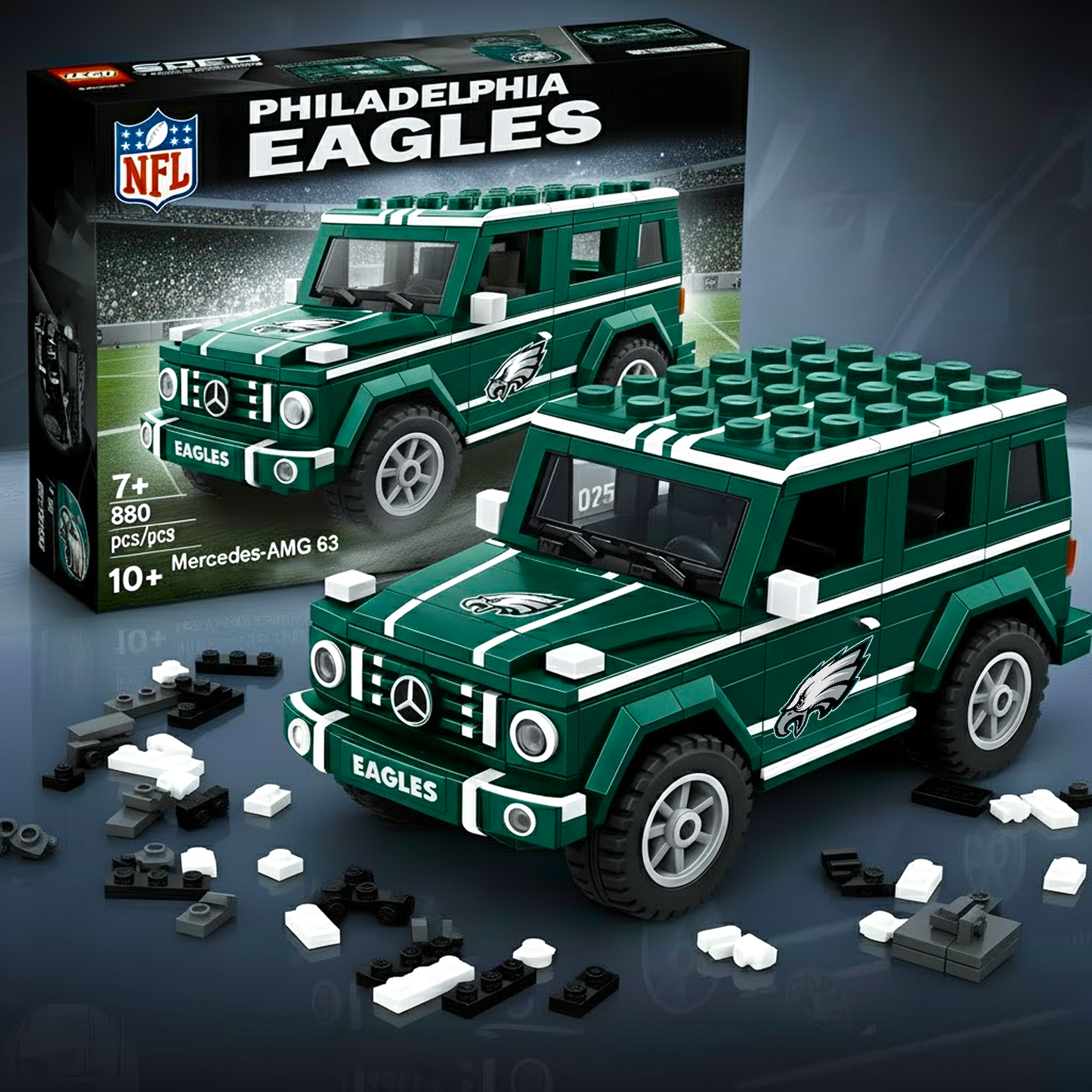 PHI x NFL Building Blocks Offroad SUV DatND DVT