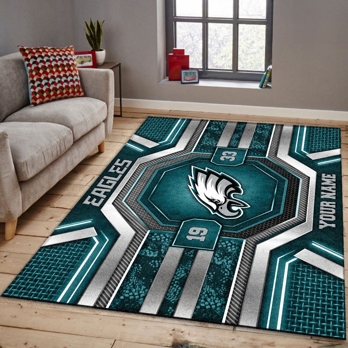 PHI x NFL Custom Rug DatND DVT