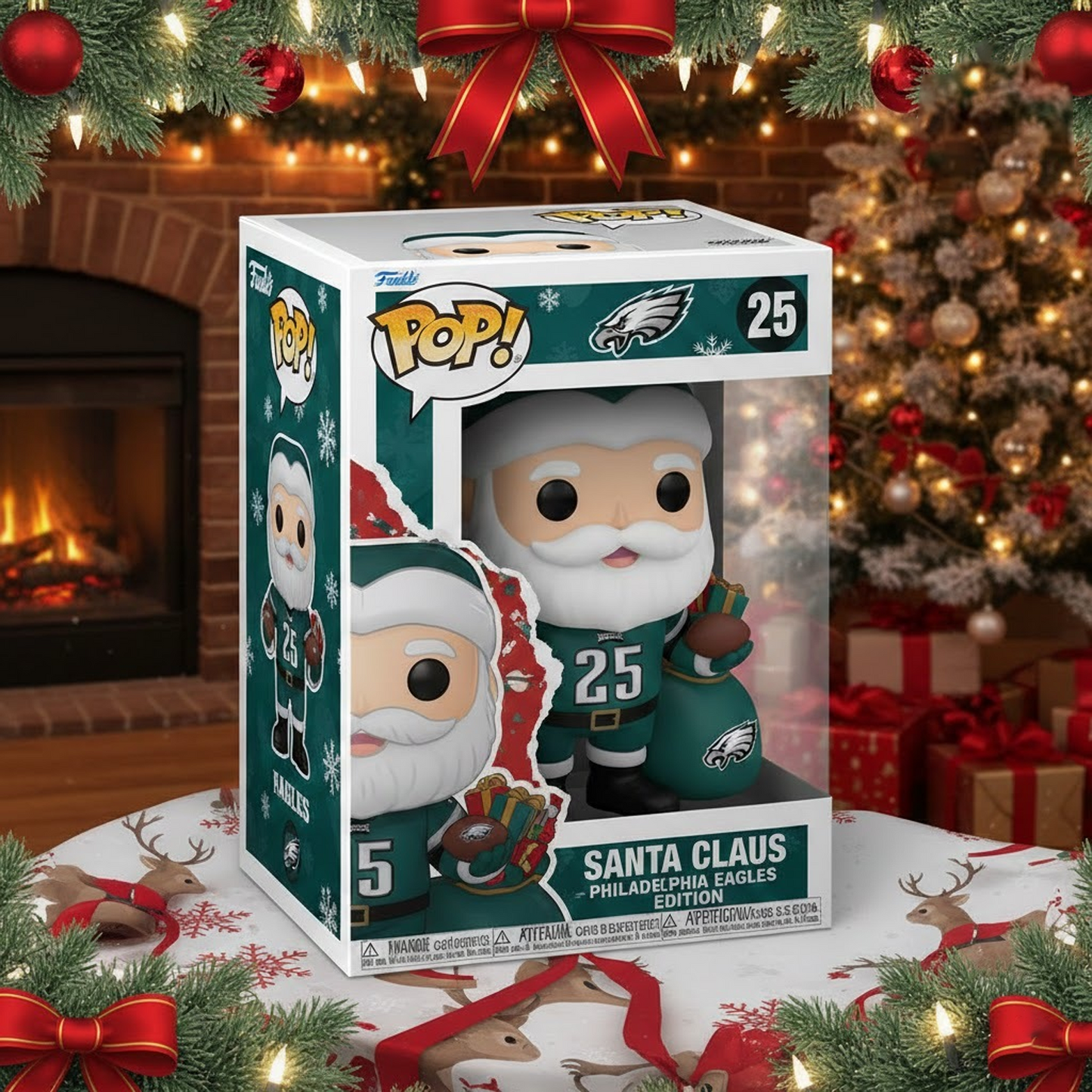 PHI x NFL Figures Santa Claus DATND TANTD