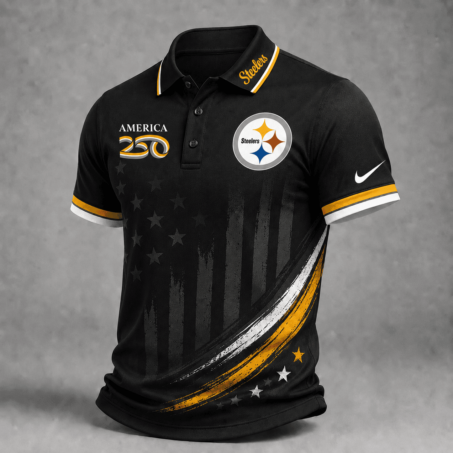PIT Premium NFL America 250 Limited Edition Polo Shirt 2406