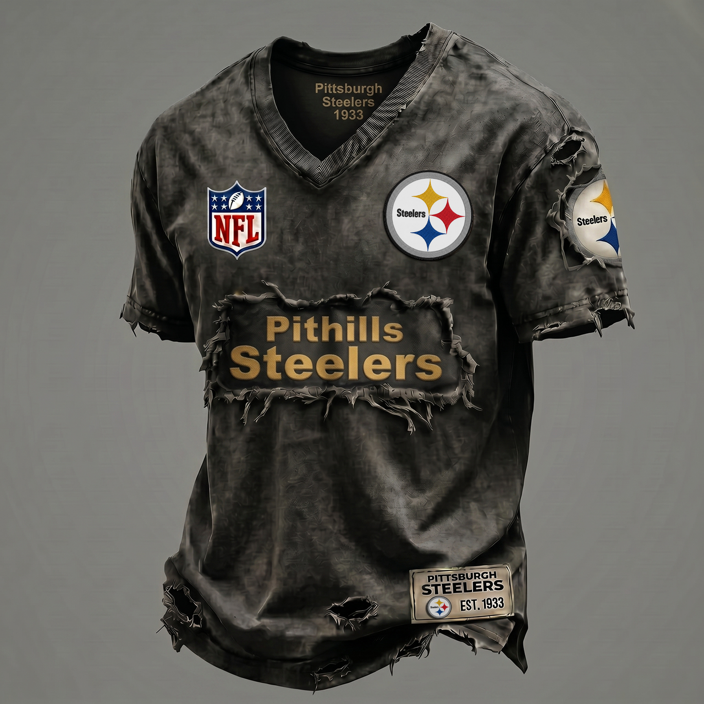 PS NFL Premium V-Neck T-shirt Gift For Fans 0306 NAK DATND NHT
