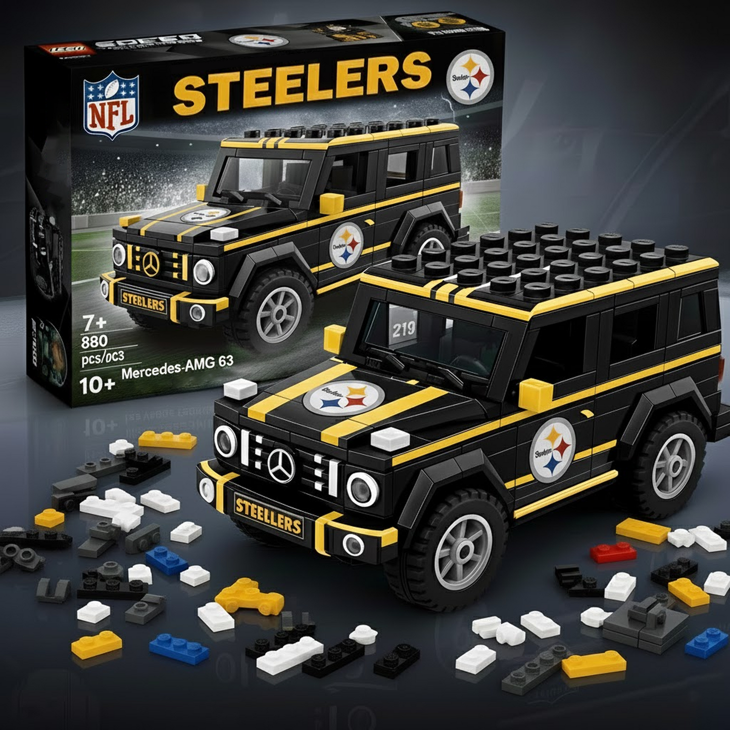 PIT x NFL Building Blocks Offroad SUV DatND DVT